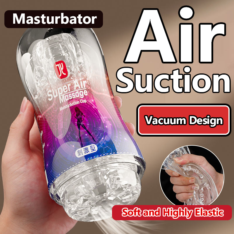 Jiyu Mechanical Ji Manual Male Masturbator Negative Pressure Clip Suction Cup Trainer