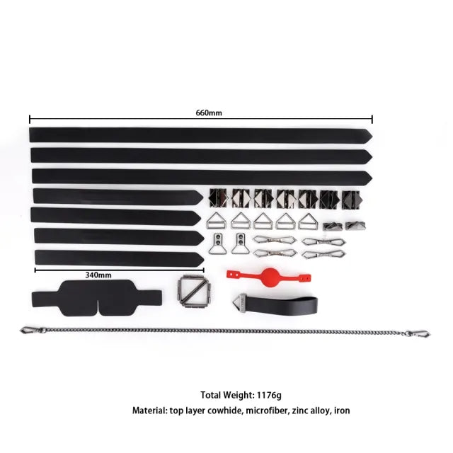 Nyxxxlove Lockink Bondage & Restraint Set