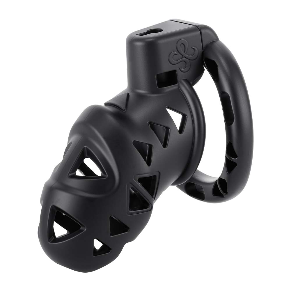 Rattlesnake Plastic Male Chastity Belt With Anal Plug